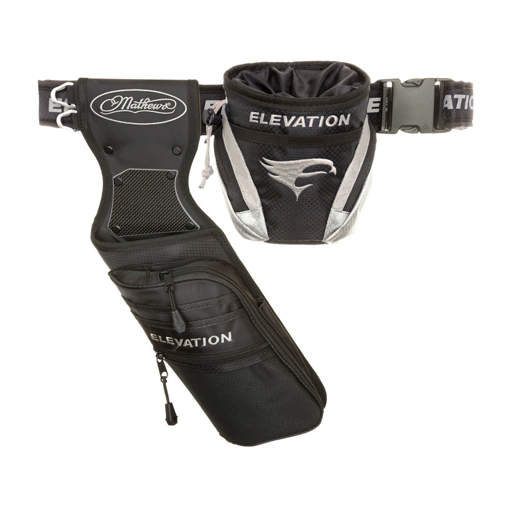 Elevation Nerve Field Quiver Package in Mathews Edition Black RH - Front View