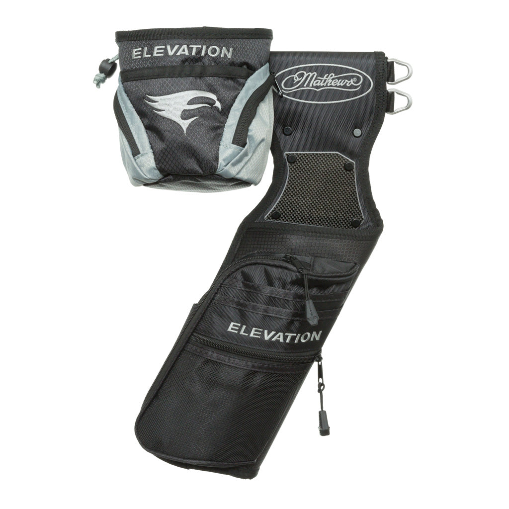 Elevation Nerve Field Quiver Package in Mathews Edition Black LH - Front View