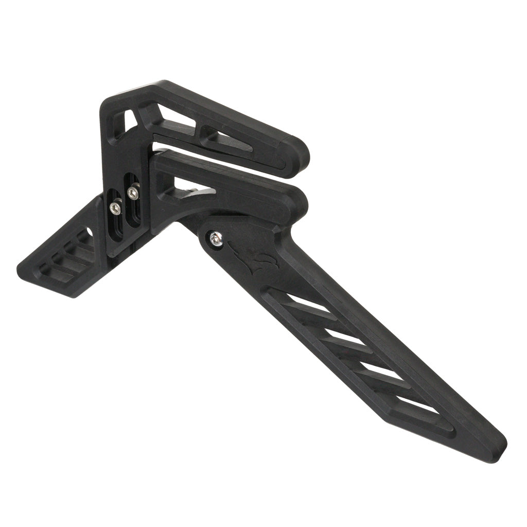 Elevation Raptor Kickstand in Black - Front View