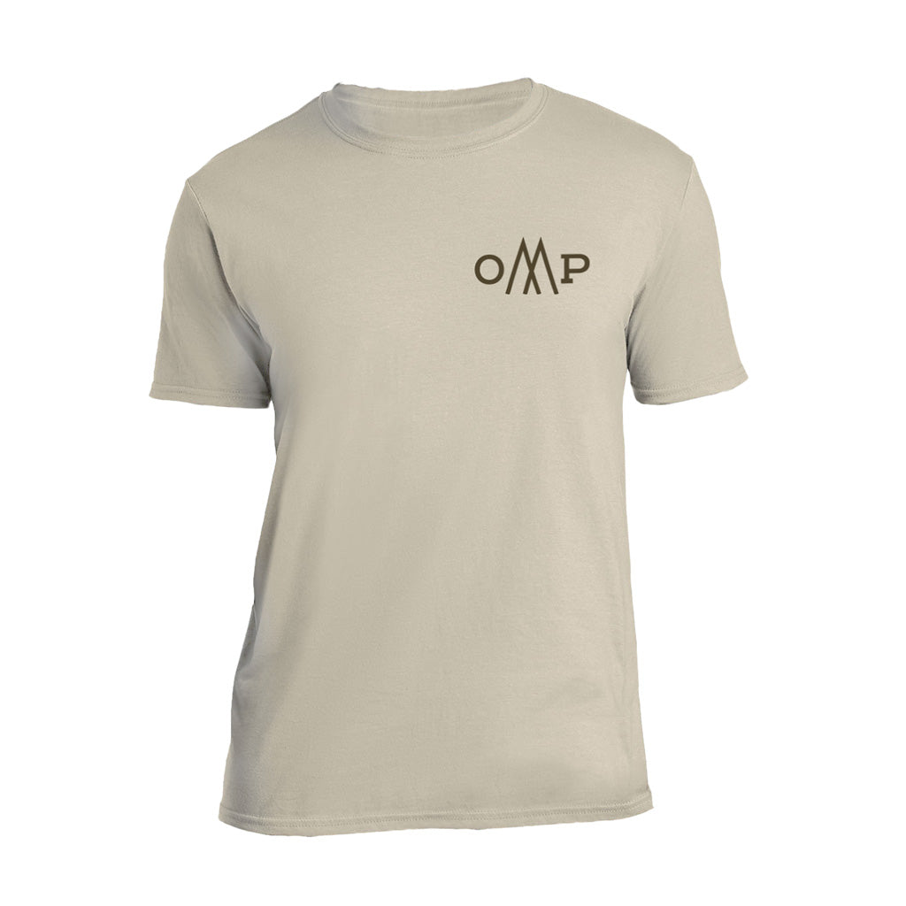 October Mountain Tradition Tee in Men's Large - Front View