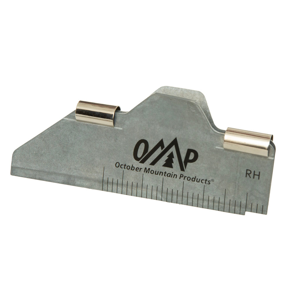 October Mountain Phoenix Fletching Jig Clamp in Right Helical Clamp Only - Front View