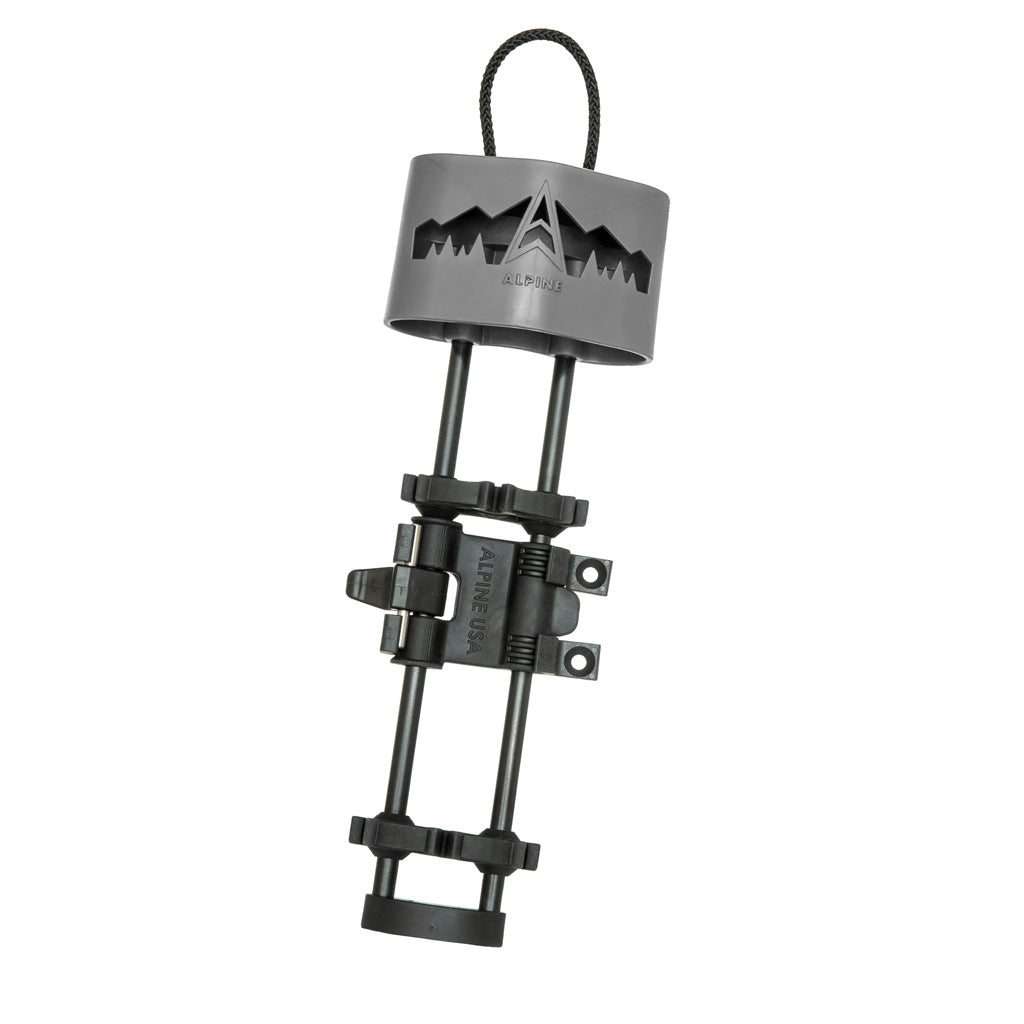 Alpine Waypoint 3 Arrow Quiver in Grey/Black - Front View
