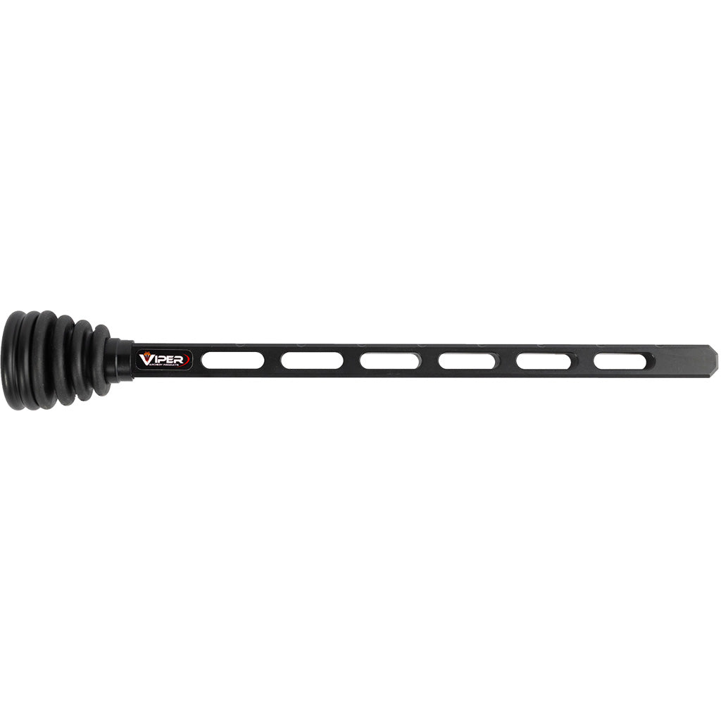 Viper Dovetail Stabilizer in Black 8 in. w/ 4 oz. Weight (Fits Mathews) - Front View