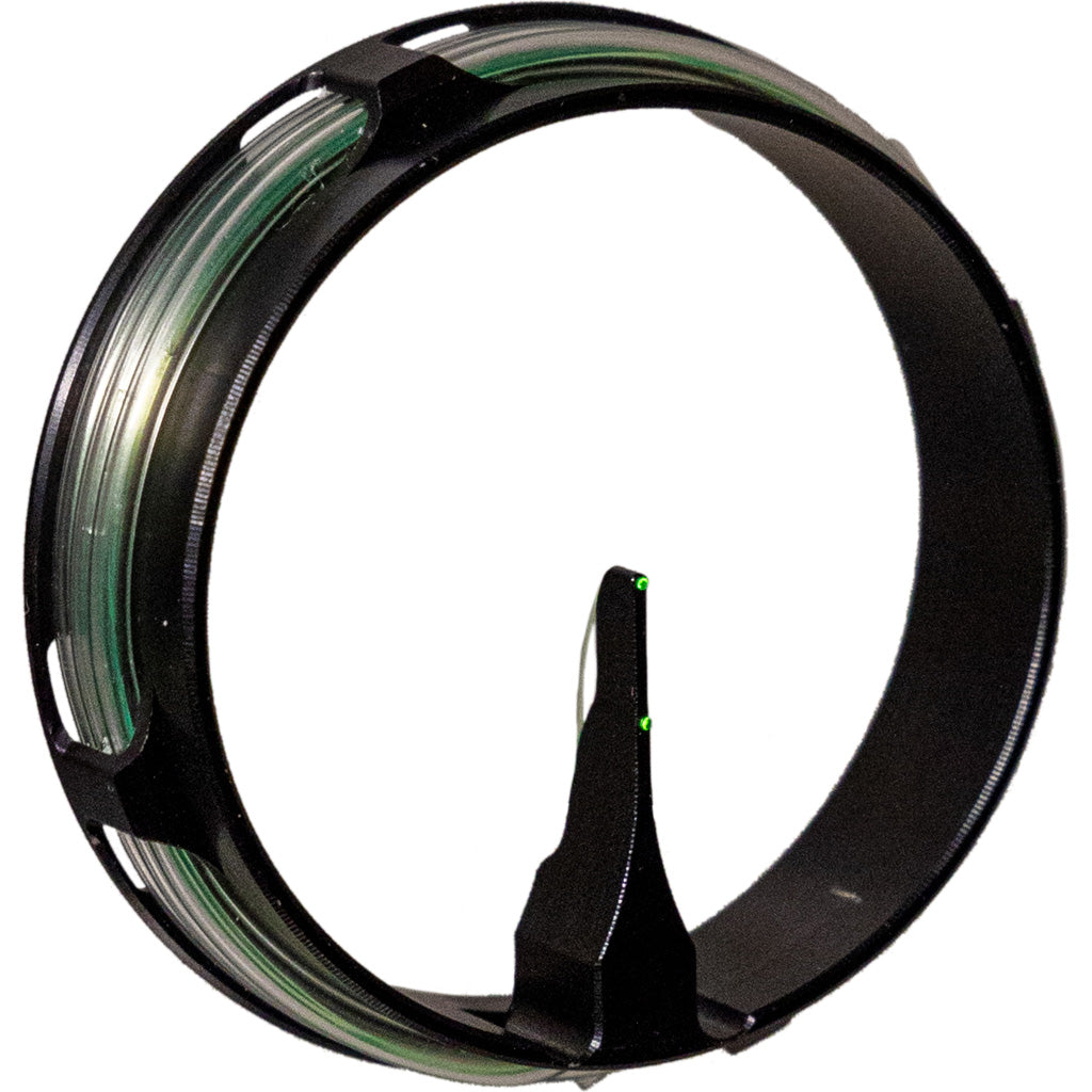 Axcel AVX-41 Ranger Fiber Optic Ring Pin in Green/Green - Front View