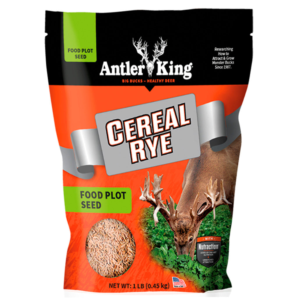 Antler King Cereal Rye Seed - Front View