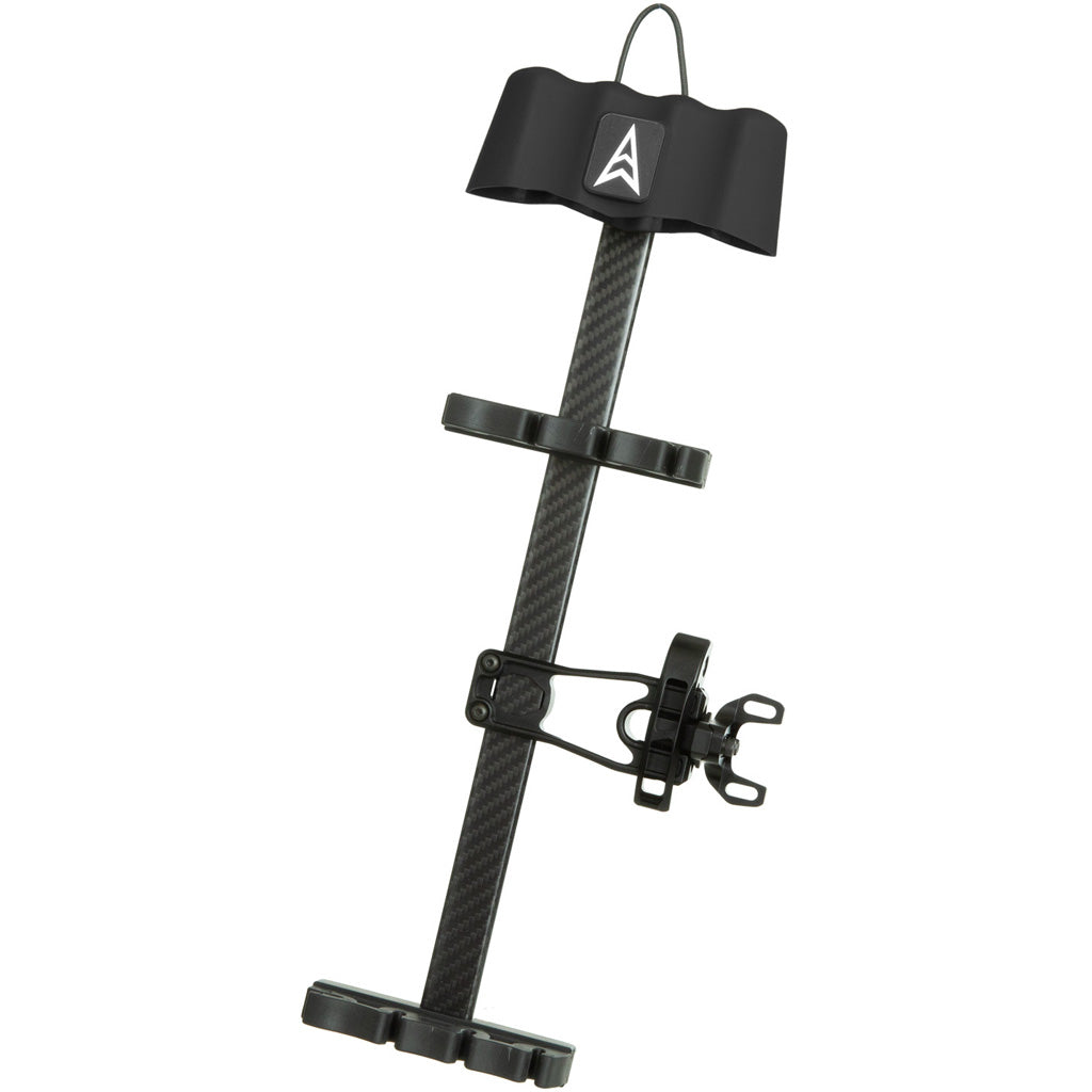 Alpine Carbon Navigator 4 Arrow Quiver in Black - Front View