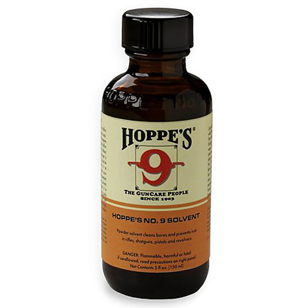 Hoppe's Hoppes No. 9 Gun Bore Cleaner in 5 oz. Bottle Clamshell - Front View