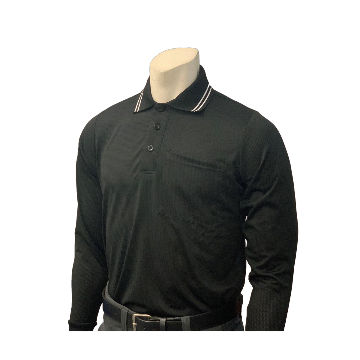 Smitty BBS-309 New Body Flex Umpire Long Sleeve Shirt Baseball Softball - baseball softball