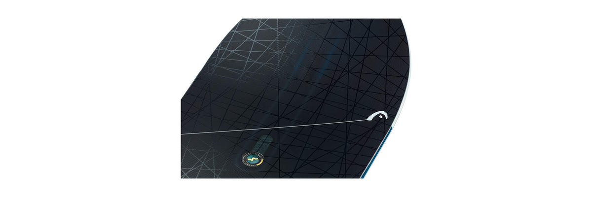 HEAD e-PULSE LYT All-Mountain Snowboard, 146 cm in Black - nose detail
