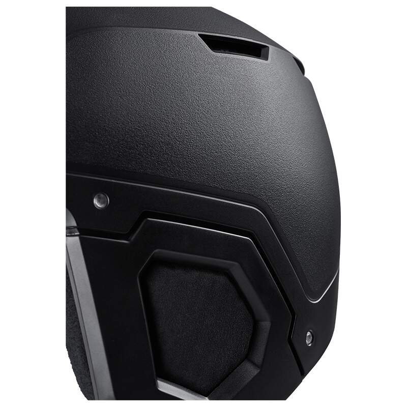 HEAD CHARTER SR Ski Helmet, Black in Black - shell detail