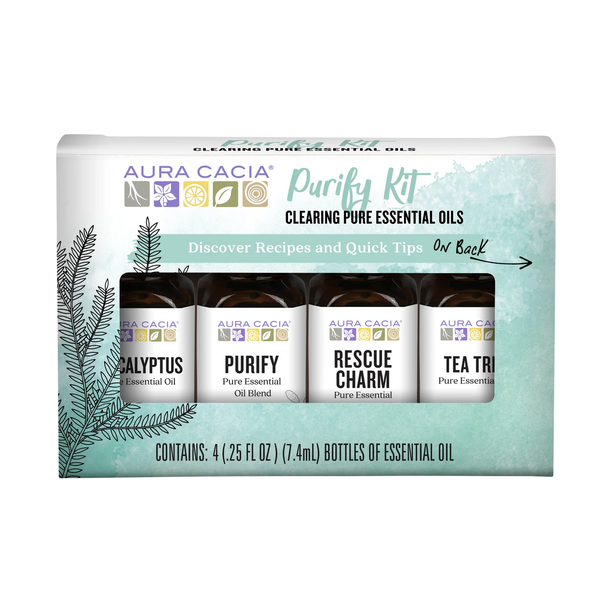 Aura Cacia Purify Essential Oil Kit