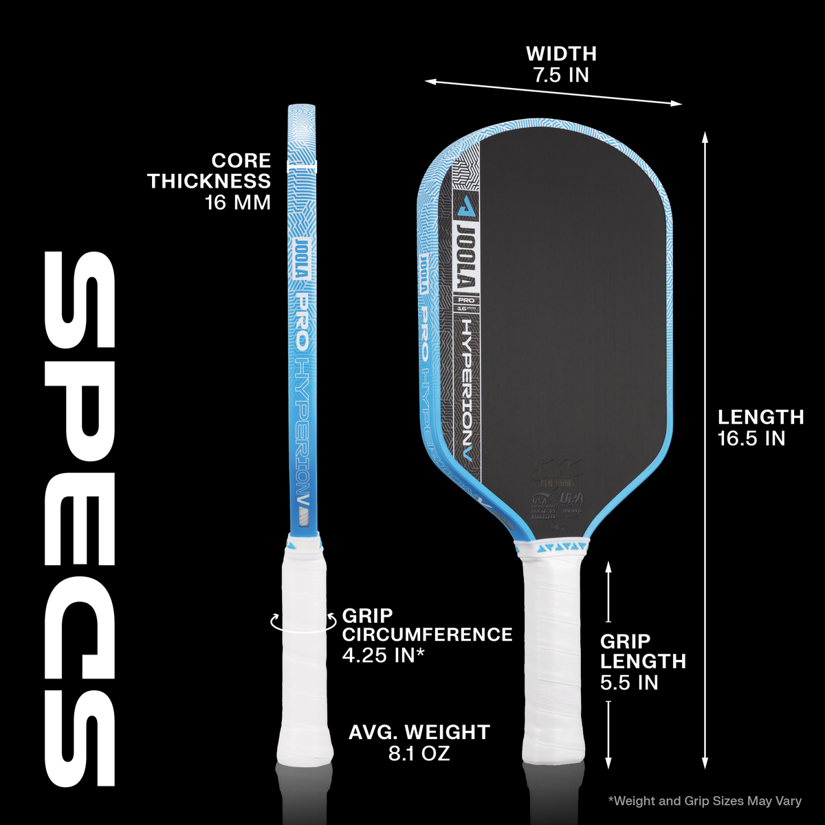 JOOLA Hyperion Pro V Pickleball Paddle product image