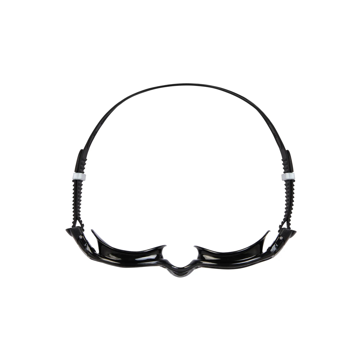 Zoggs Spectra Swimming Goggles Dual Density Nose Bridge Leak Proof Goggles in Clear/Black - Clear Lens - detail 12