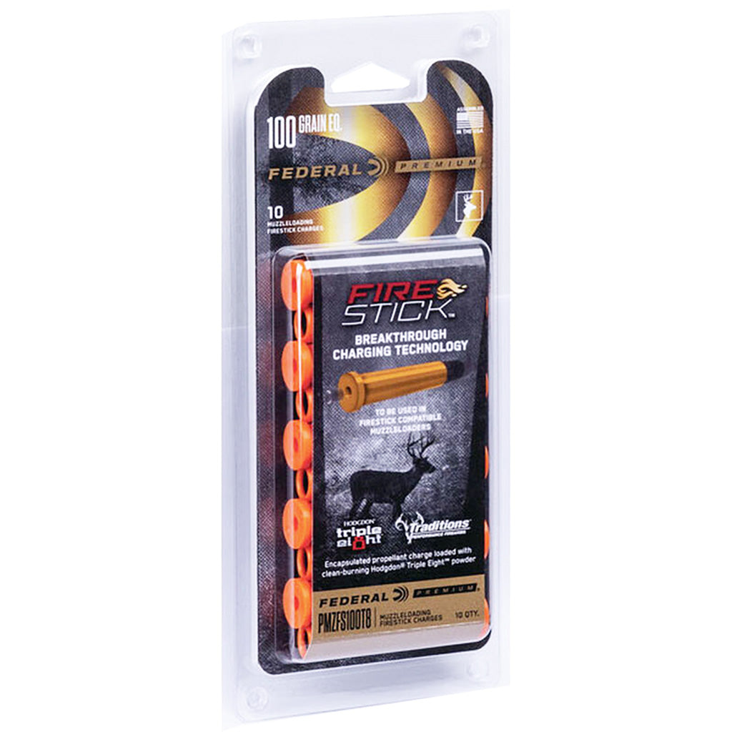 Federal Firestick Triple 8 Propellant in Orange - Front View