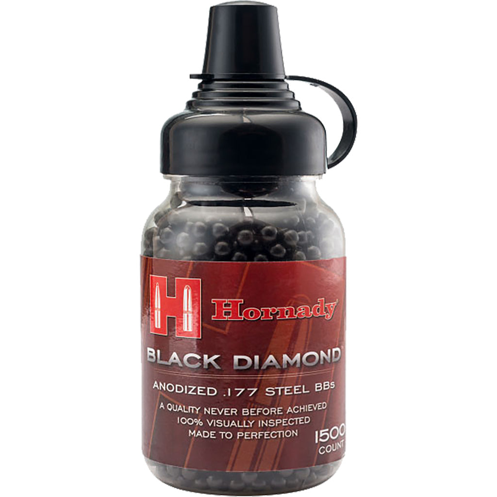 Umarex Hornady Black Diamond .177 Steel BBs - Front View