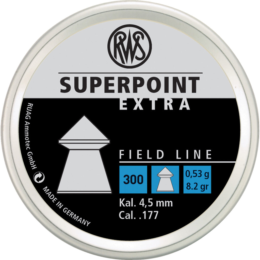 RWS Superpoint Extra Field Line .177 Pellet - Front View