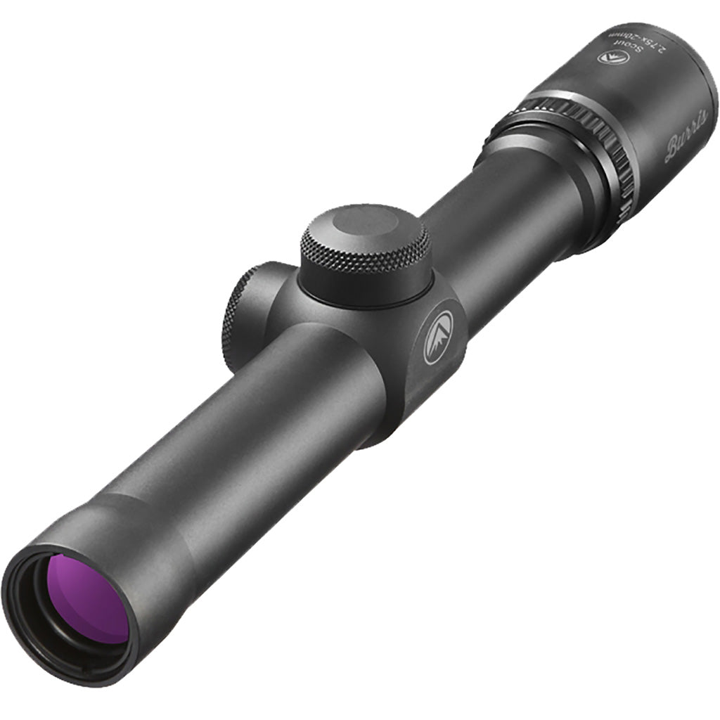 Burris Scout Scope in 2-7.5x20mm Heavy Plex - Front View