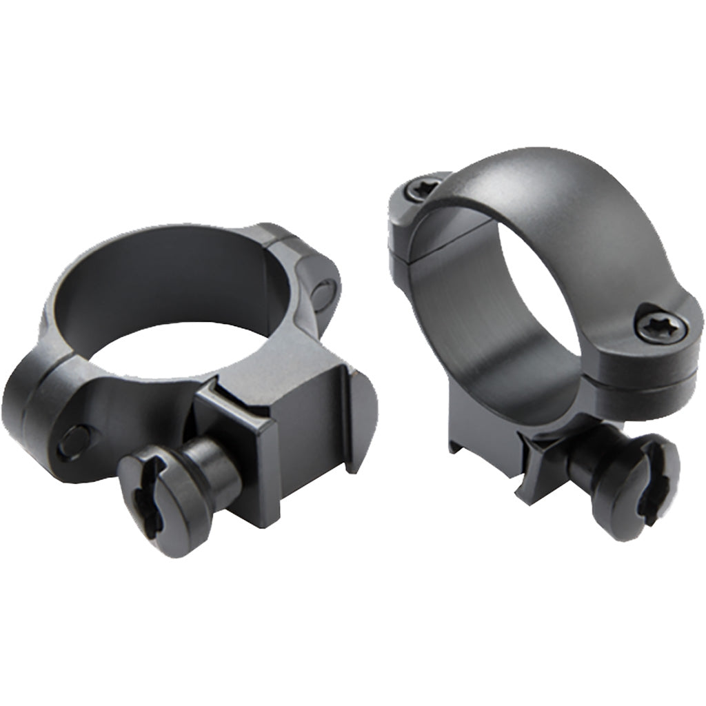 Burris Rimfire/Airgun Rings in Black - Front View