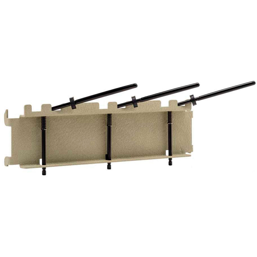 Hornady Square-Lok Multi-Pistol Peg Rack - Front View