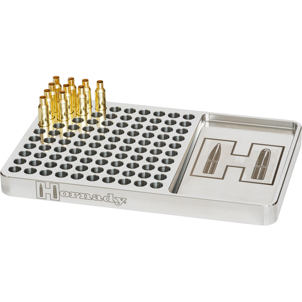 Hornady Aluminum Reloading Block - Front View