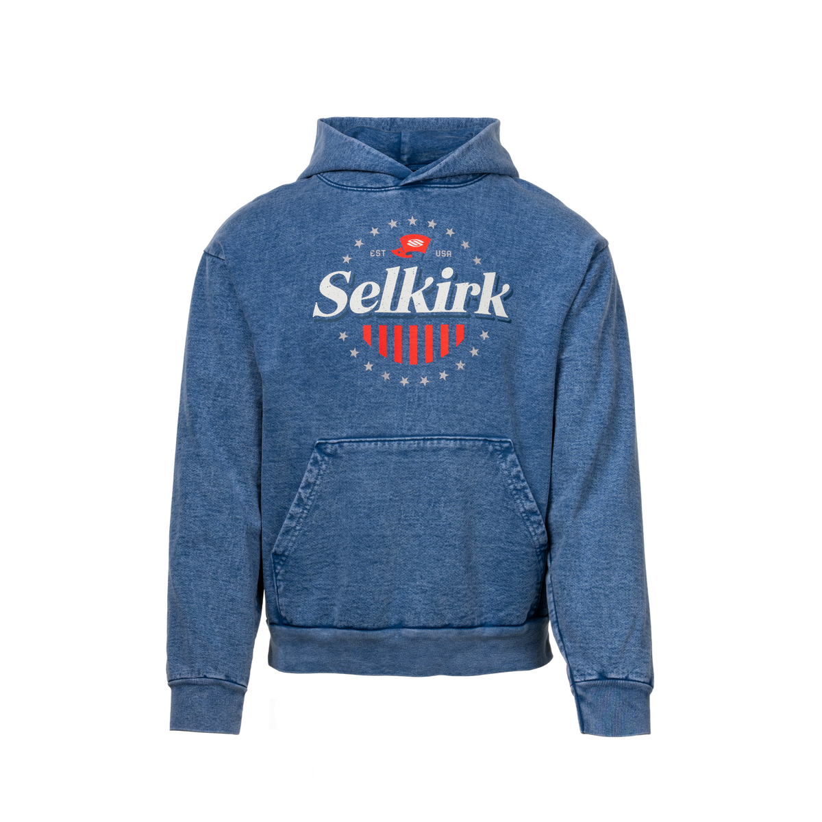 Selkirk Sport 1776 Limited-Edition Heavy Fleece Hoodie Blue / XS