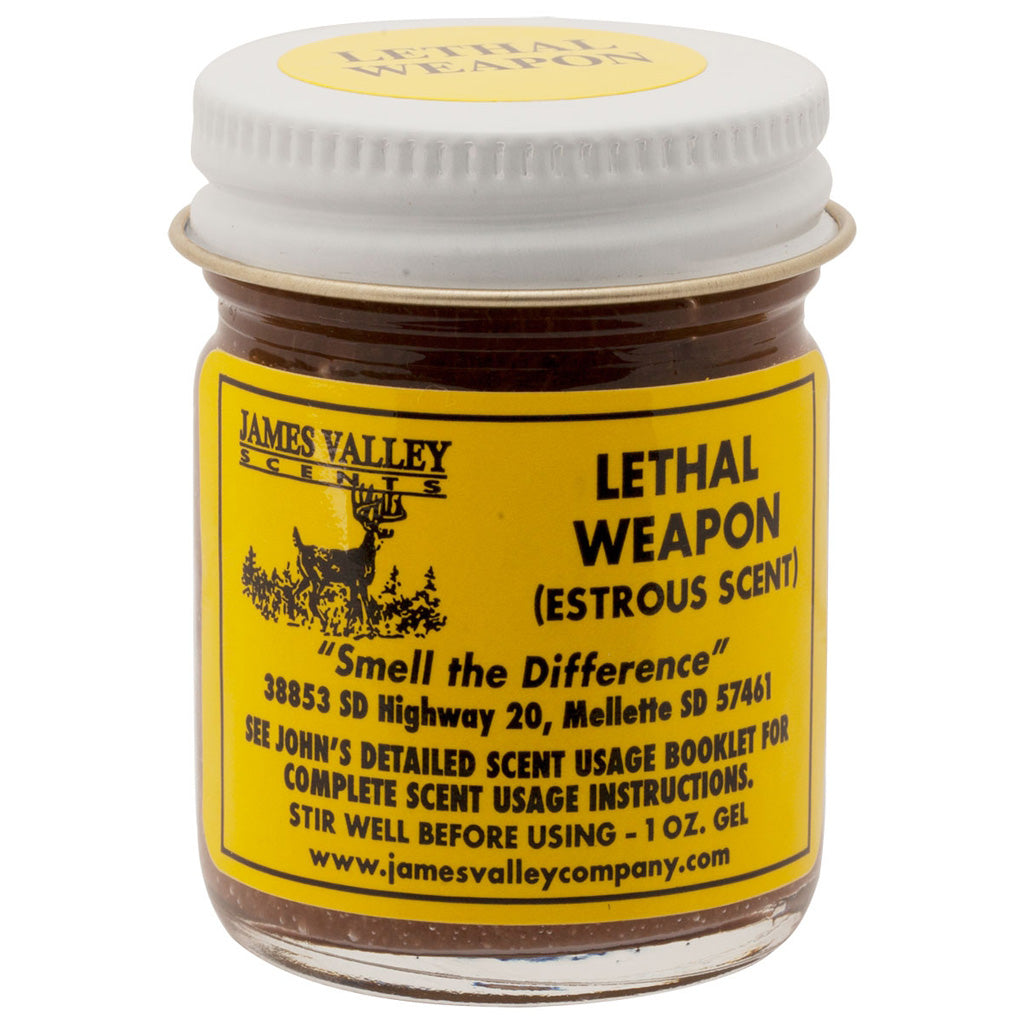 James Valley Gel Scents Lethal Weapon Buck Lure - Front View