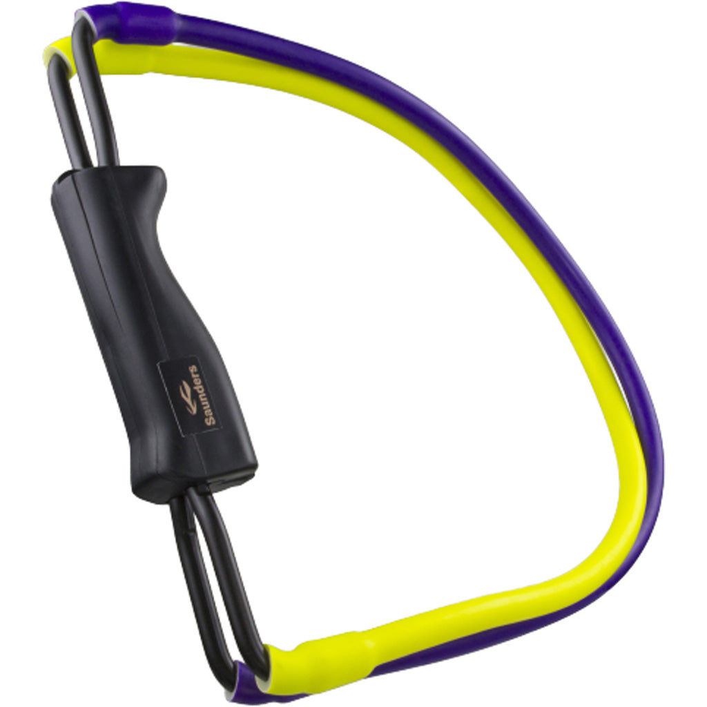 Saunders Power Pull in Black/Grey - Front View