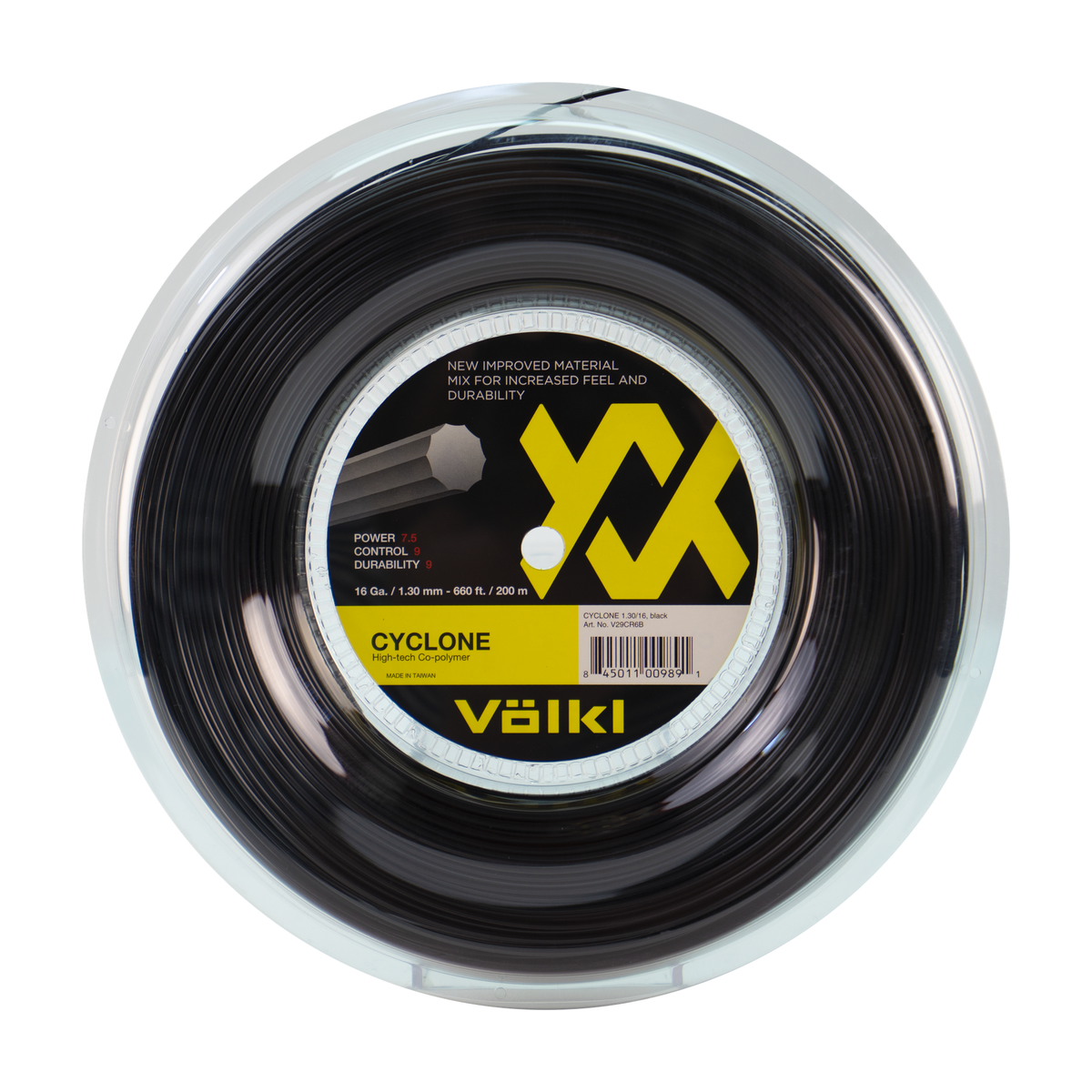 Volkl Cyclone 16G Reel Ylw Tennis product image