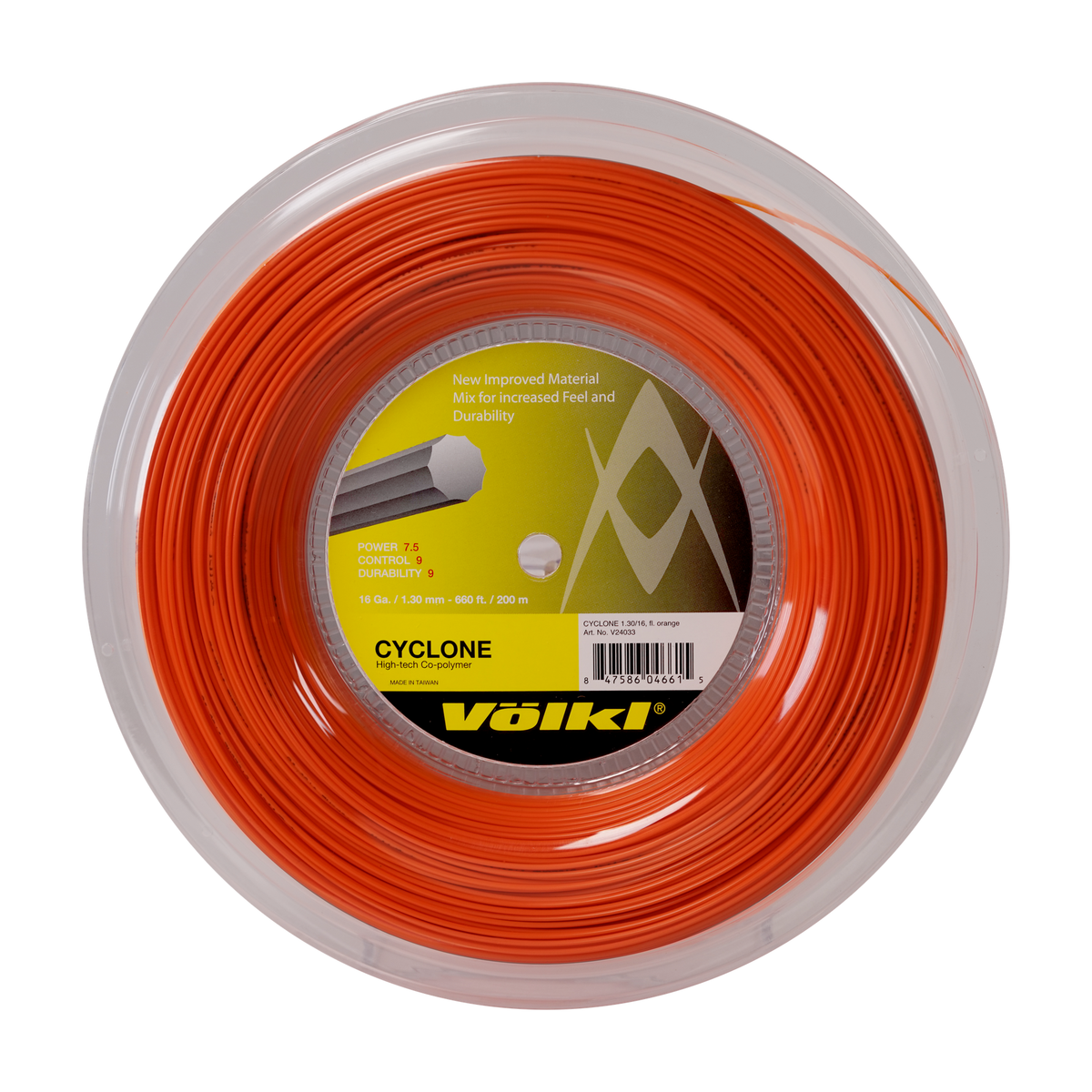 Volkl Cyclone 16G Reel Ylw Tennis product image