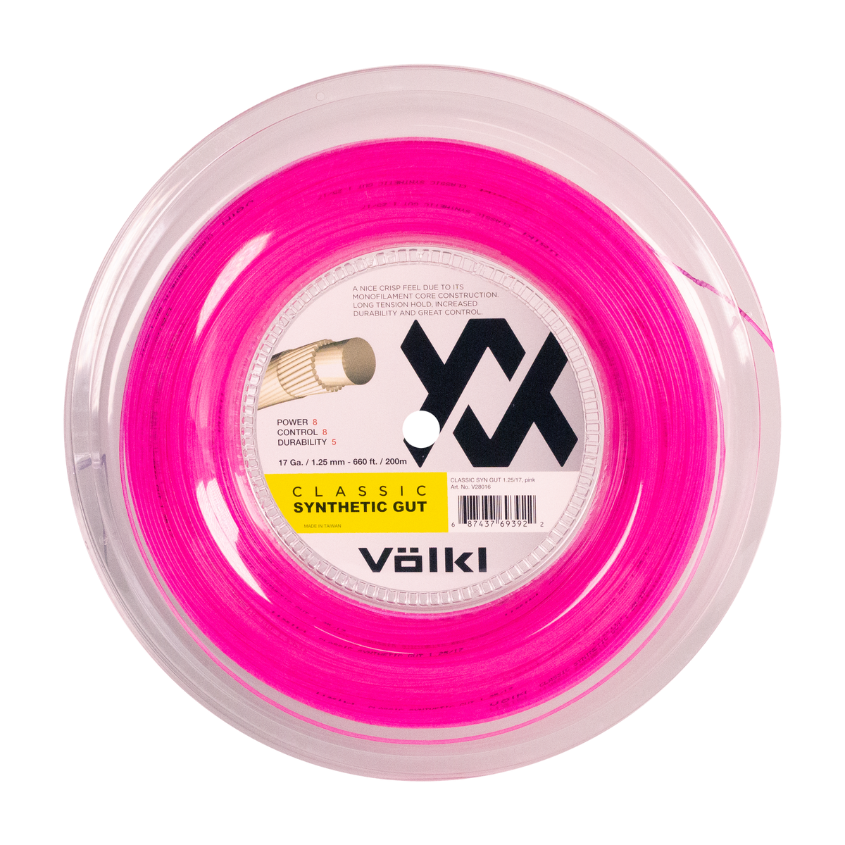 Volkl 17G Classic Synthetic Reel Tennis product image