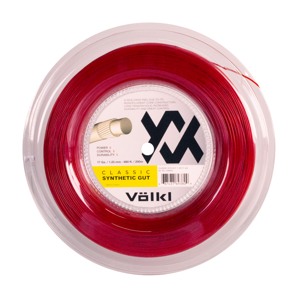 Volkl 17G Classic Synthetic Reel Tennis product image