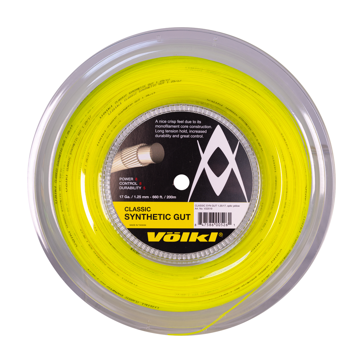 Volkl 17G Classic Synthetic Reel Tennis product image