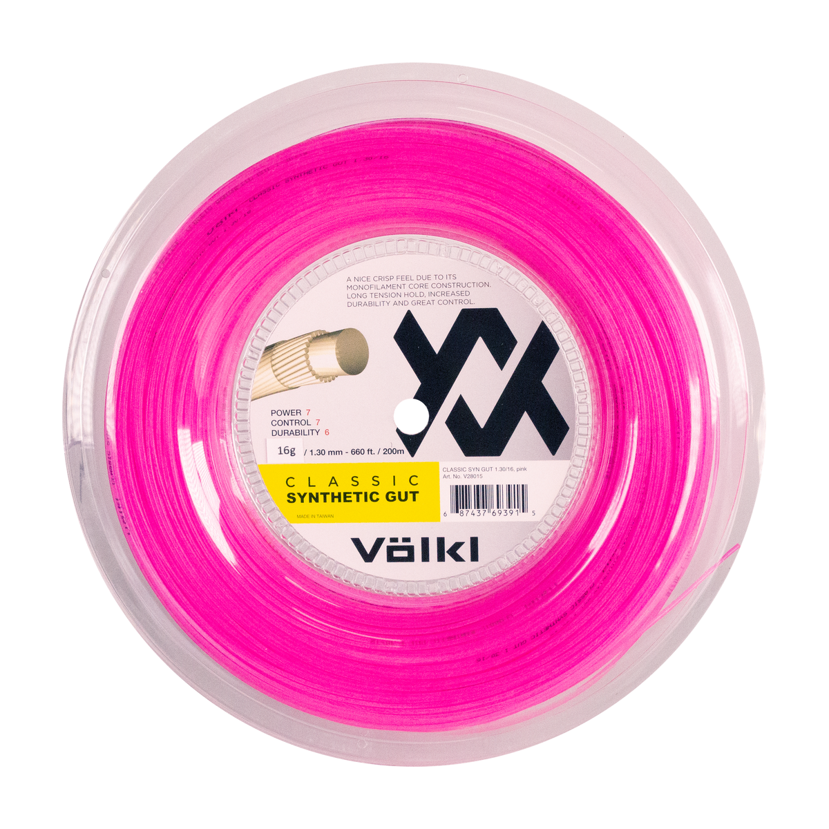 Volkl 16G Classic Synthetic Reel Tennis product image