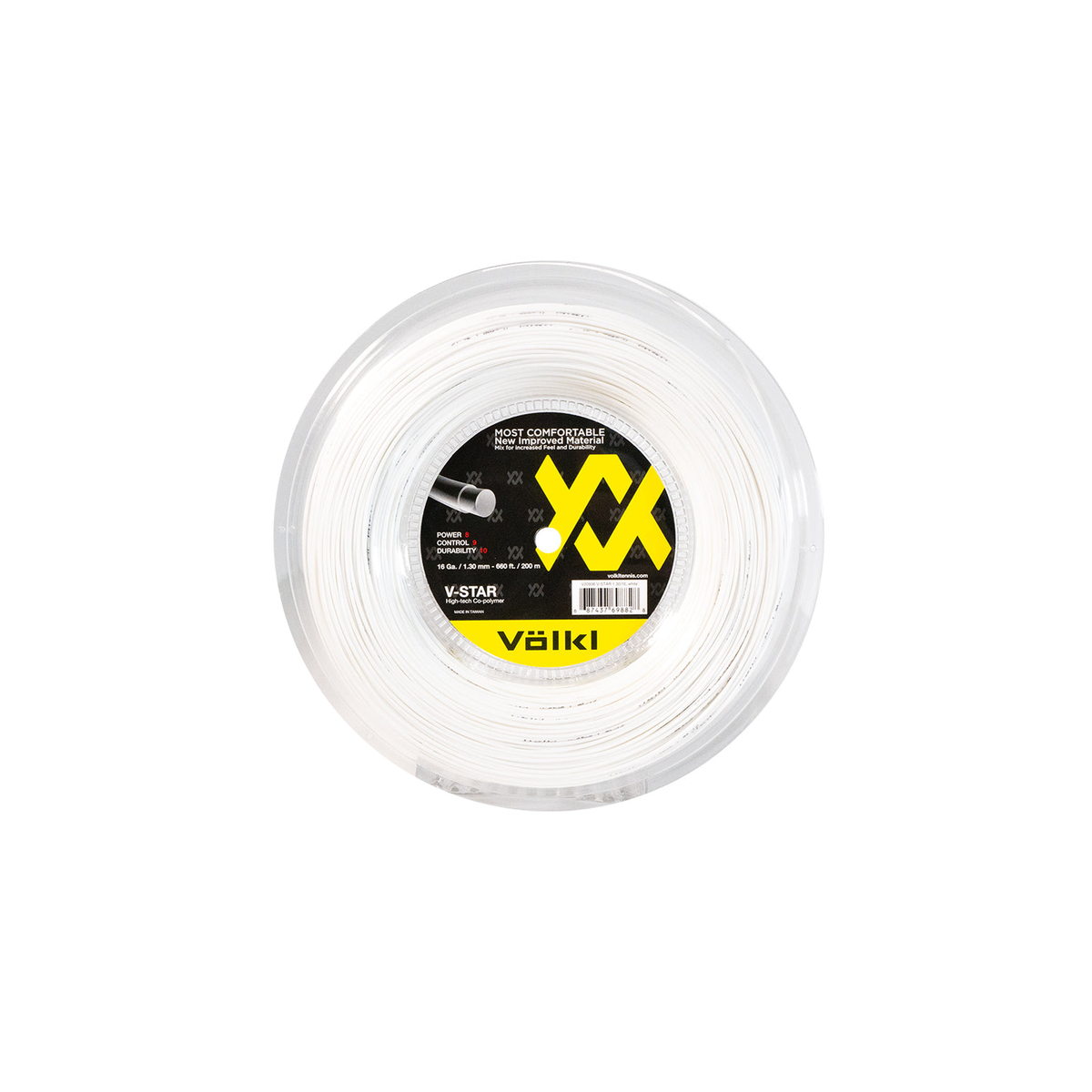 Volkl V-Star 16 Silver Reel Tennis product image
