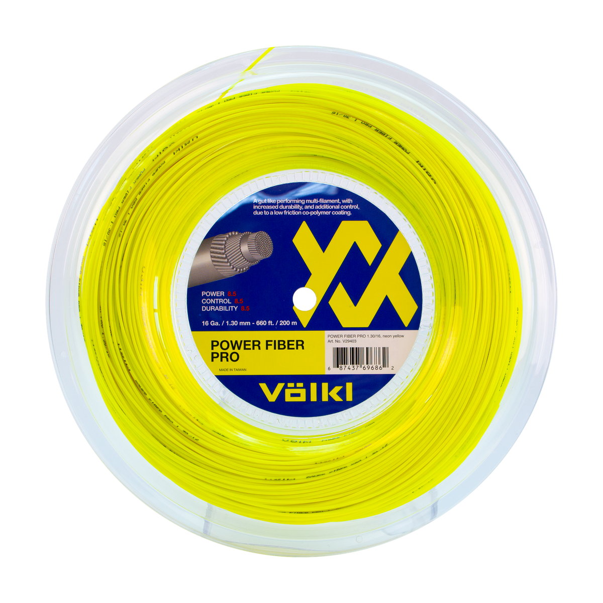Volkl Power Fiber Pro 16G Reel Tennis product image
