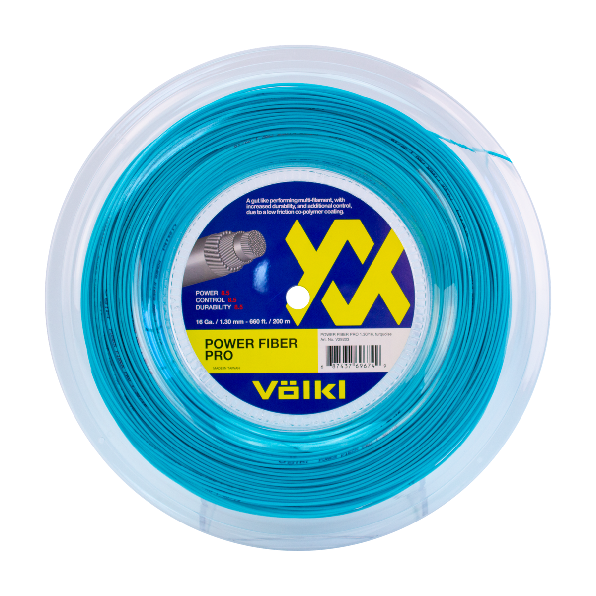 Volkl Power Fiber Pro 16G Reel Tennis product image
