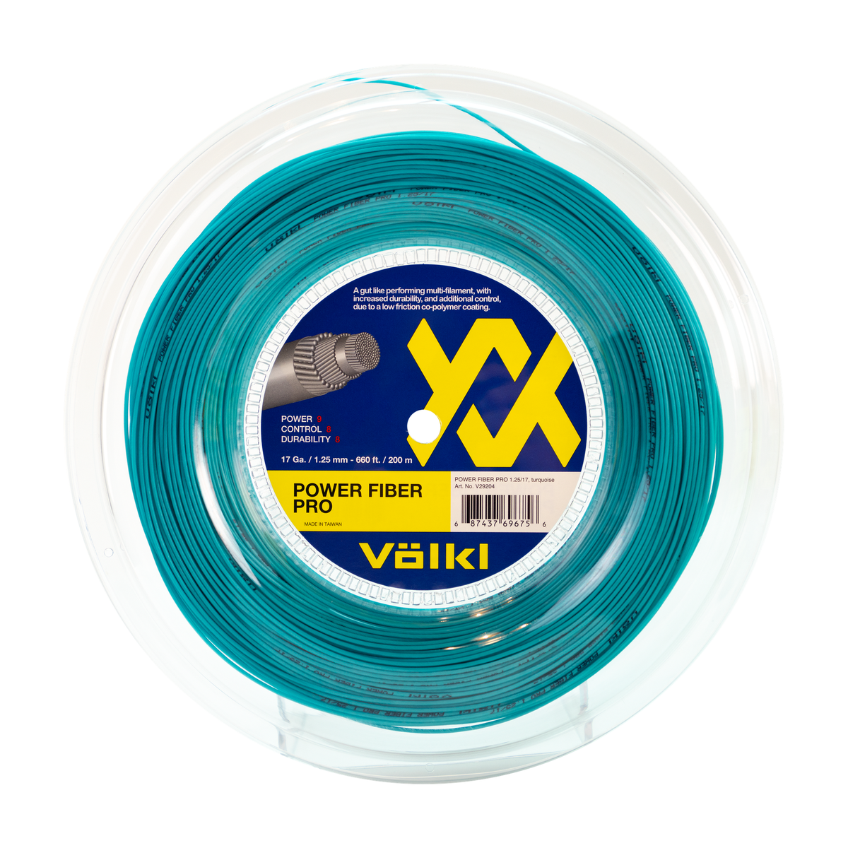 Volkl Power Fiber Pro 17G Reel Tennis product image