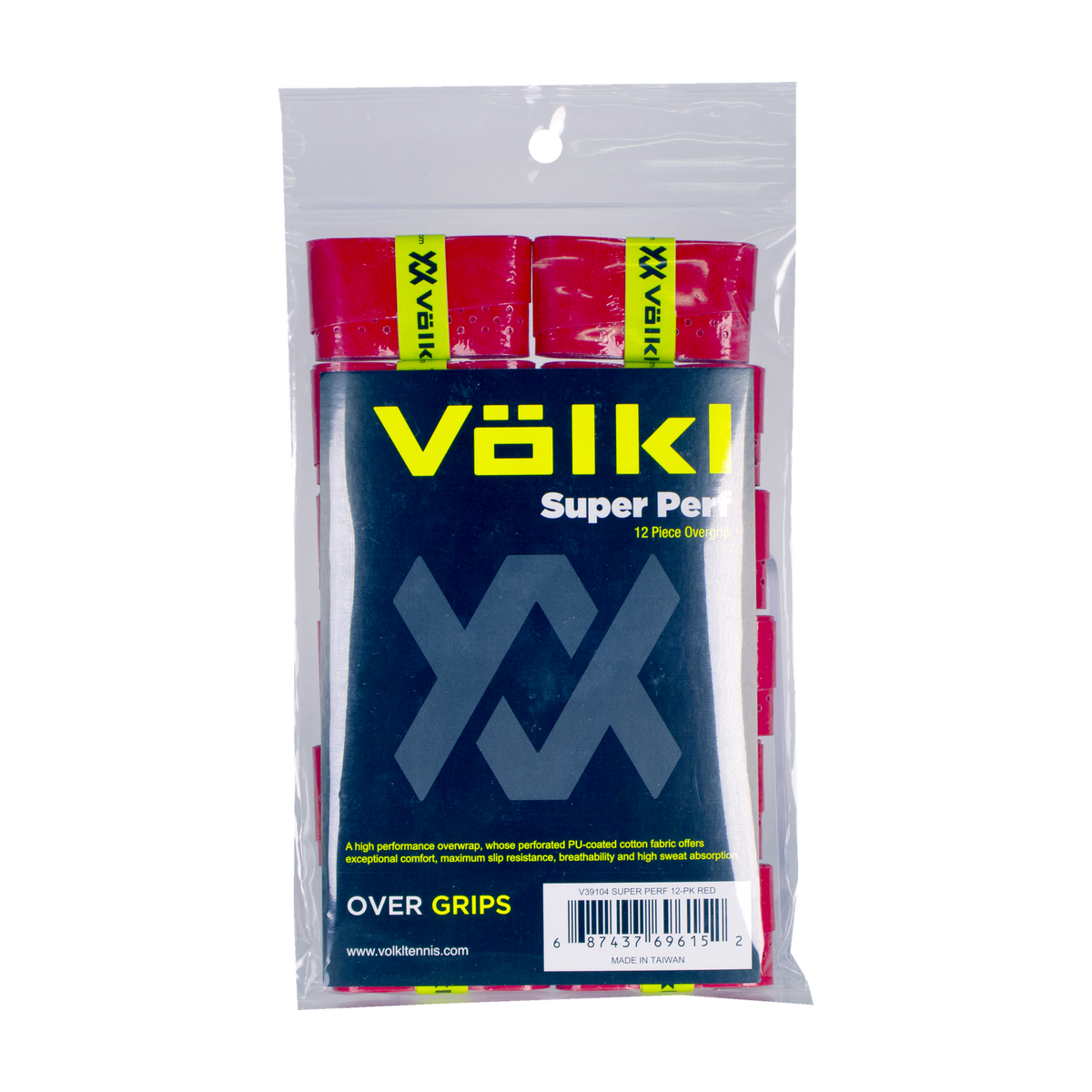 Volkl Super Perf 12 Pack Black Tennis Racquet product image