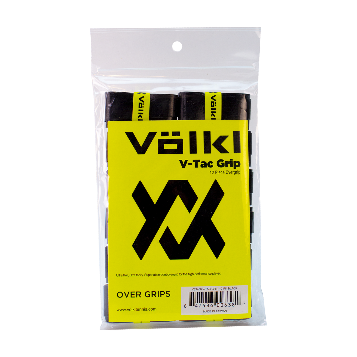 Volkl V-Tac Grip 12 pack Tennis Overgrip product image