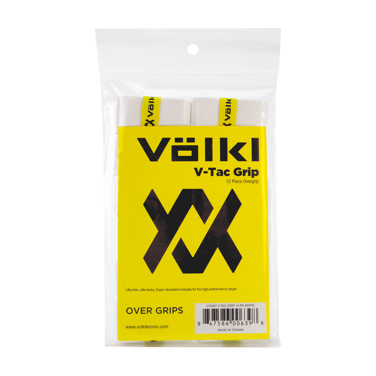 Volkl V-Tac Grip 12 pack Tennis Overgrip product image