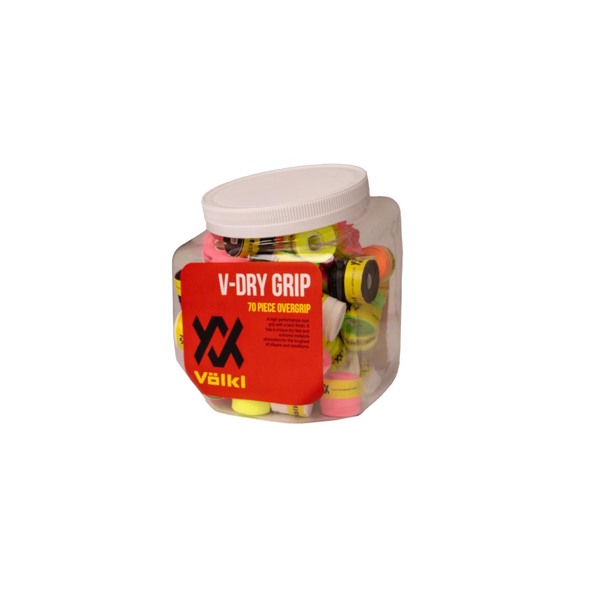 Volkl V-Dry 70 Pc Jar Multiple Tennis Overgrip product image
