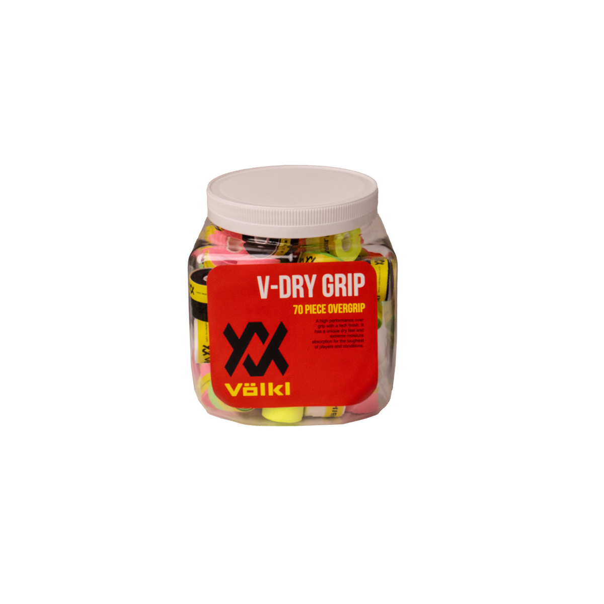 Volkl V-Dry 70 Pc Jar Multiple Tennis Overgrip product image