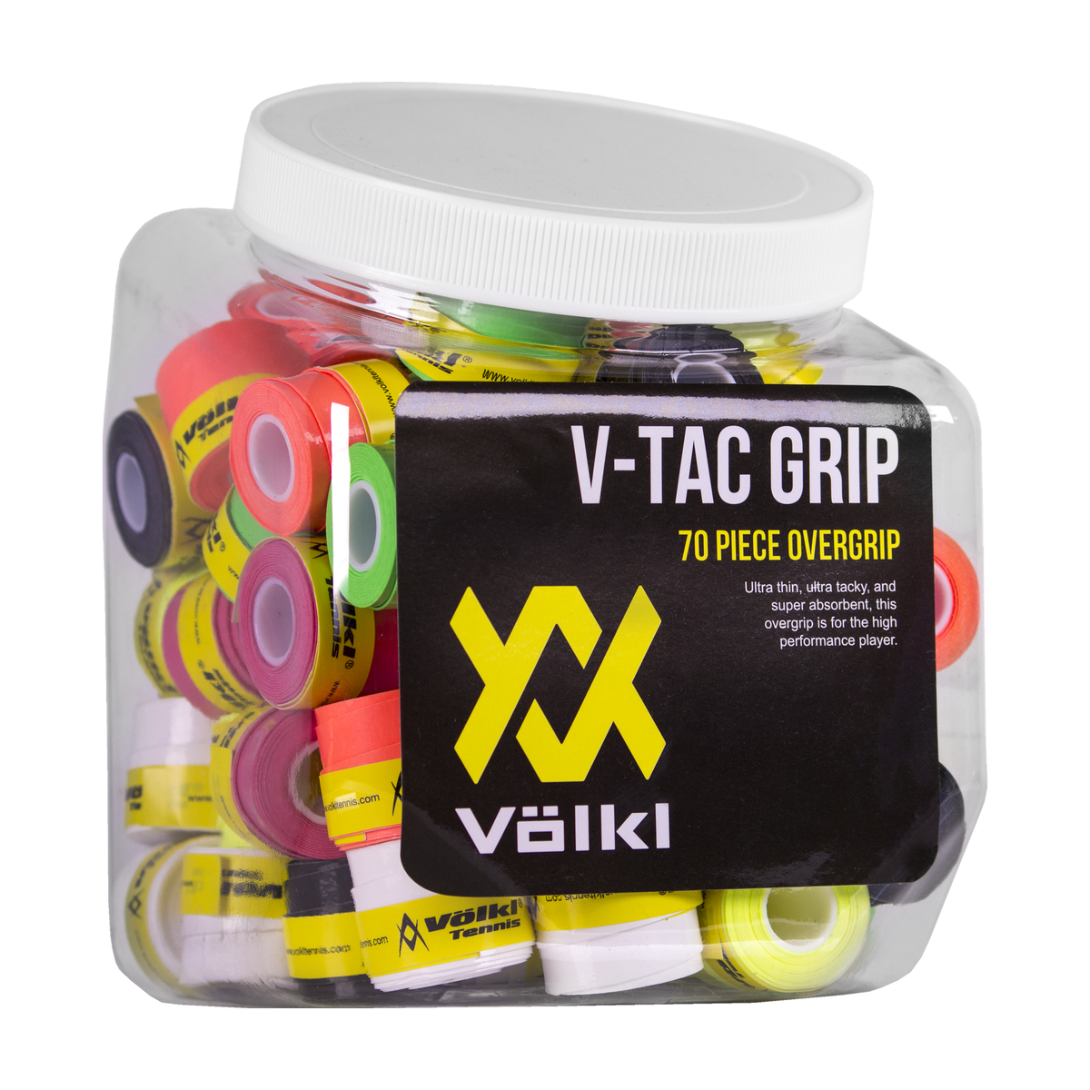 Volkl V-Tac 70 Jar Multiple Tennis Overgrip product image