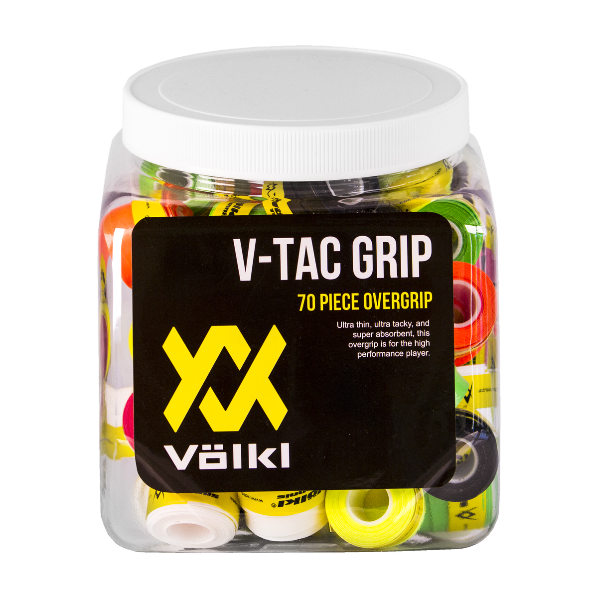 Volkl V-Tac 70 Jar Multiple Tennis Overgrip product image