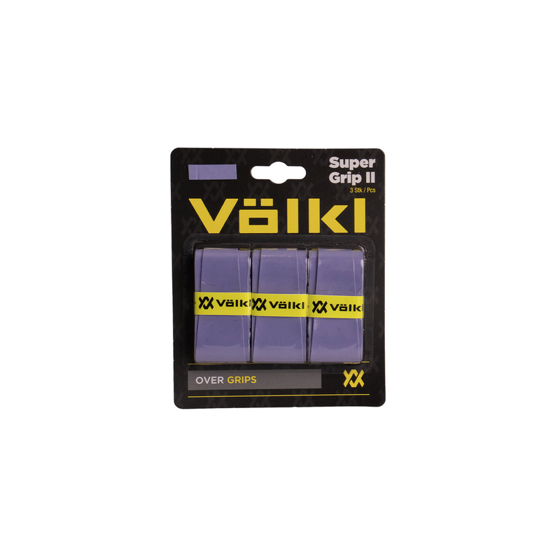 Volkl Super Grip II 3 Pack Neon Yellow Tennis Overgrip product image