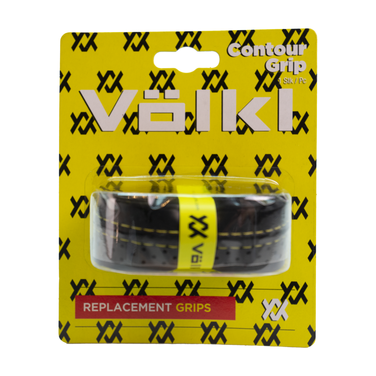 Volkl Contour Grip Black/Yellow Tennis product image