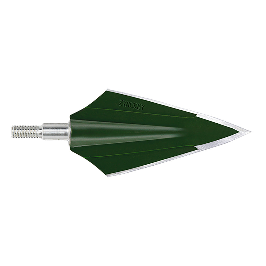 Zwickey Eskimo Broadheads in Screw In 2 Blade 160 gr. 3 pk. - Front View