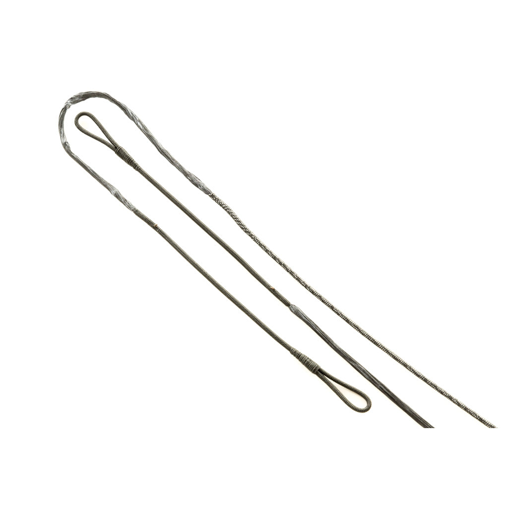 J and D Custom Strings J and D Recurve Bowstring in Black FastFlight 58 in. AMO - Front View