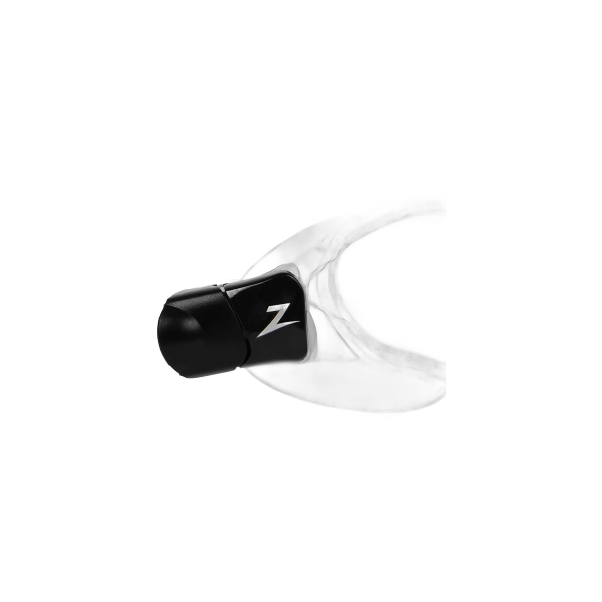 Zoggs Spectra Swimming Goggles Dual Density Nose Bridge Leak Proof Goggles in Clear/Black - Clear Lens - detail 14