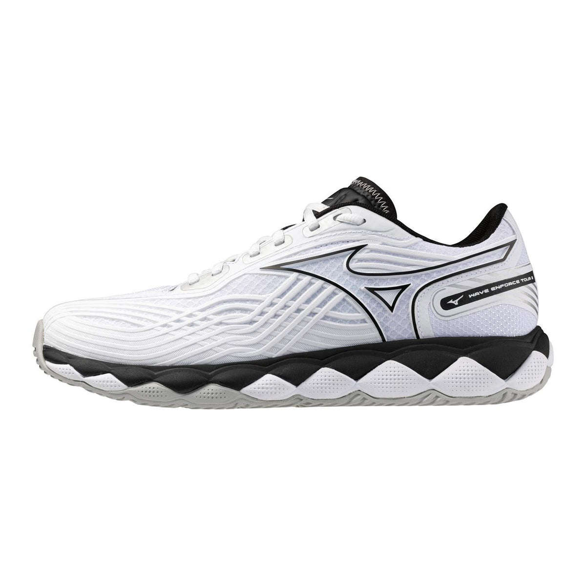 Mizuno Wave Enforce Tour 2 AC Men's Tennis Shoe in White-Black - product image